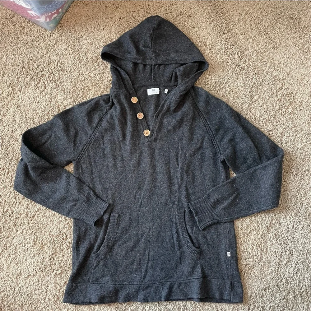 7Diamonds Men's Charcoal Shasta Hoodie Sweater size Large